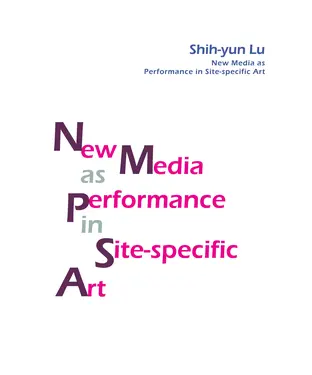 書封 New Media as Performance in Site-specific Art
