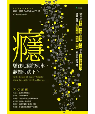 書封 癮，駛往地獄的列車, 該如何跳下？：沈迷於毒品、菸癮、酒癮、工作或是古典音樂唱片，某種程度的強迫症、焦慮、執意，都可能是成癮！