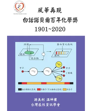書封 風華再現：白話諾貝爾百年化學獎．1901－2020